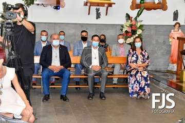  Telde rinde honores a la Virgen de Las Nieves con una solemne misa en Lomo Magullo/Francisco Javier Santana-TA.